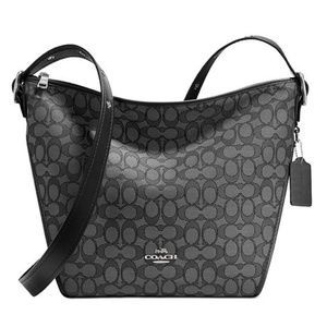 *FLASH SALE* COACH Dufflette in Signature Jacquard